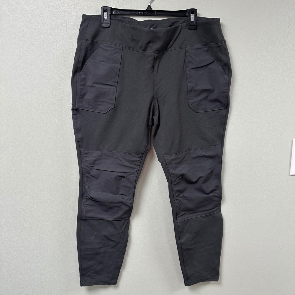 Carhartt Force Utility Leggings Womens XL Gray Reinforced Knee Work Pants